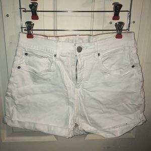 Eddie Bauer Slightly Curvy-High Rise Shorts
